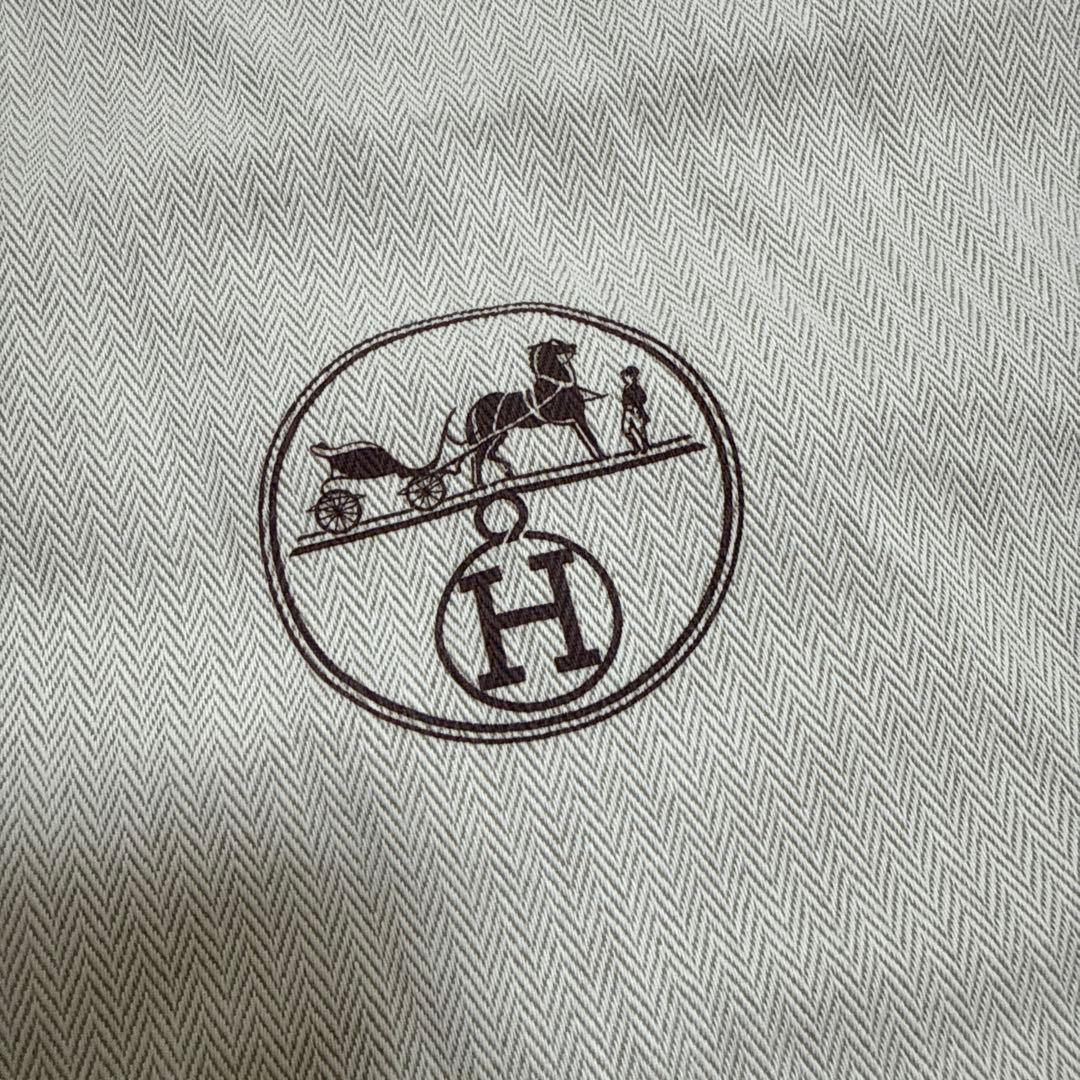 新品タグ付き HERMES 特大 巾着袋 保存袋 エルメス