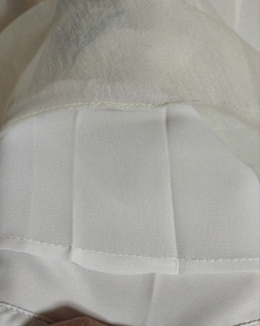 Ameri　AMANDA SHEER PLEATS SKIRT
