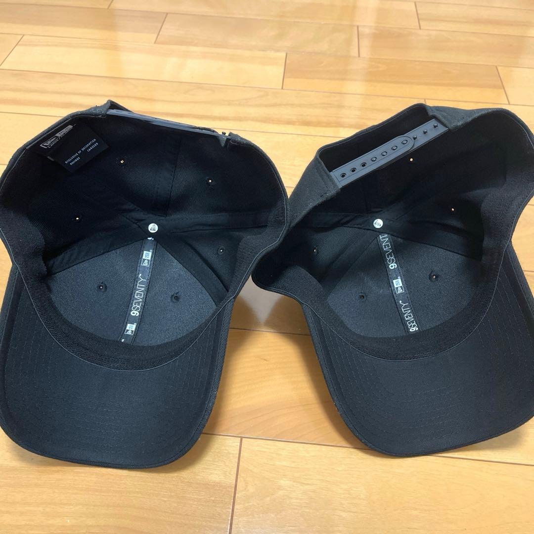 9SEVENTY ストレッチスナップ ブラック × ホワイト　L/XL