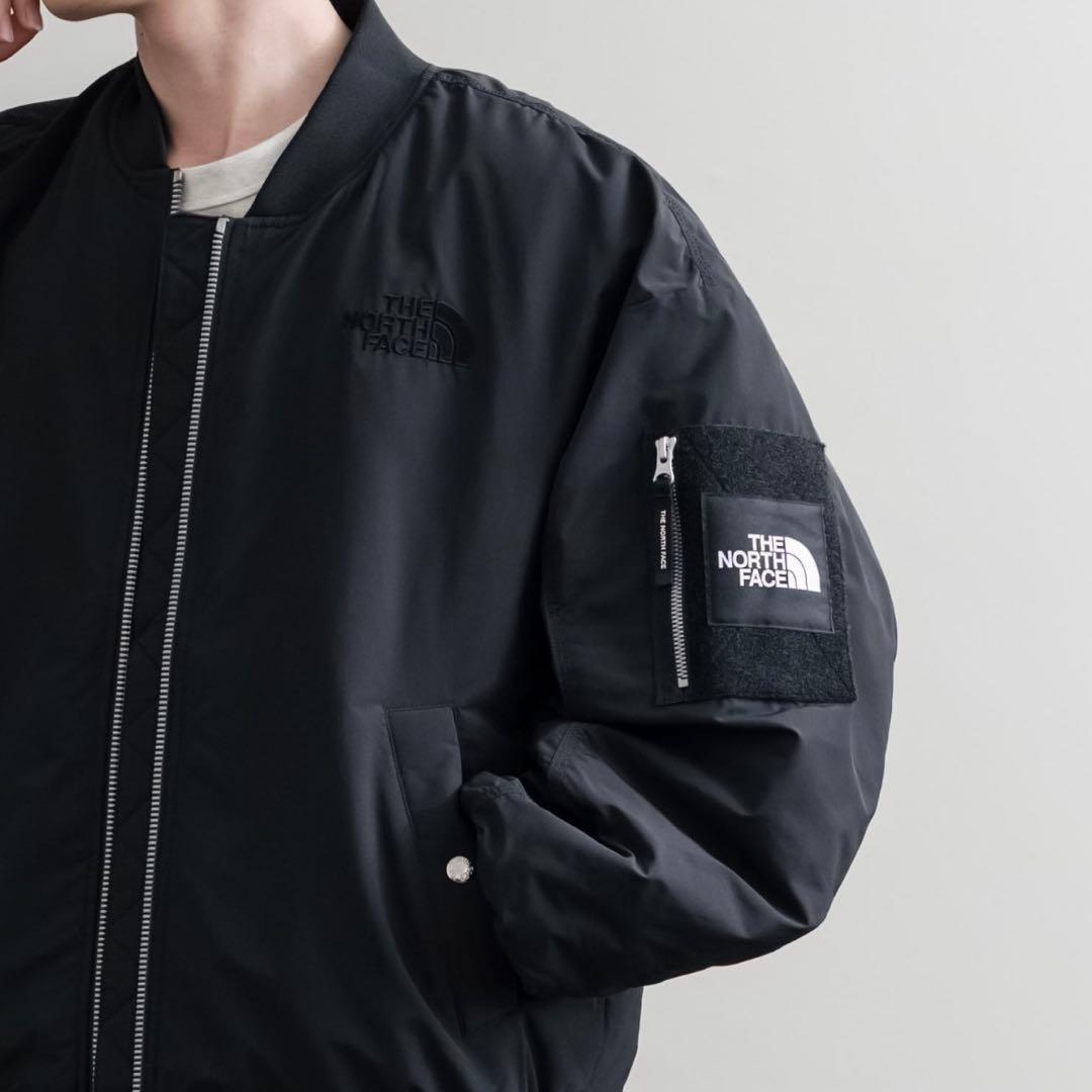 完売品⭐︎ノースフェイス　ジャケット　2XL　ブラック黒＊MA-1　韓国限定