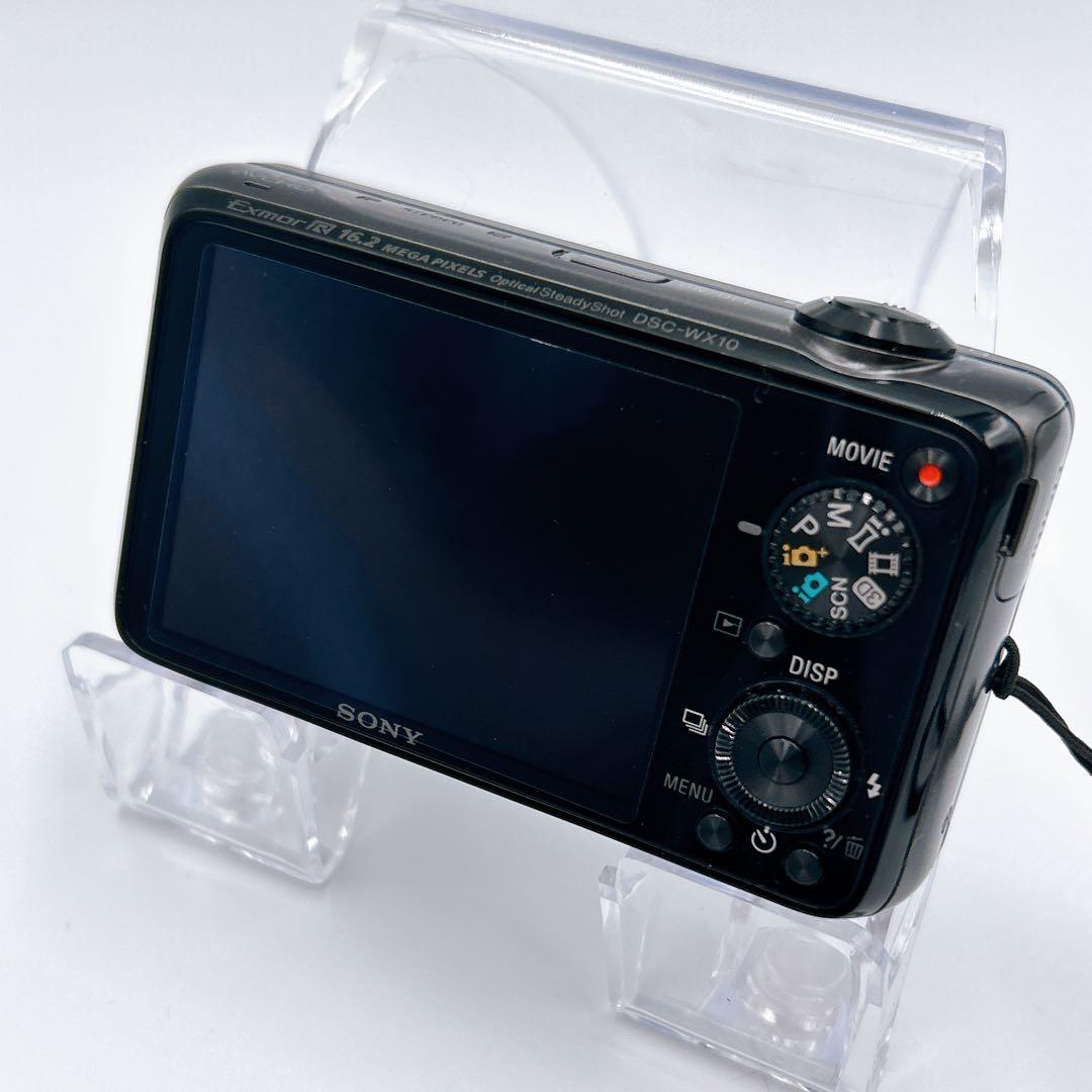 ☆極美品☆【ソニー】 Cyber-shot DSC-WX10 付属品 動作品 黒