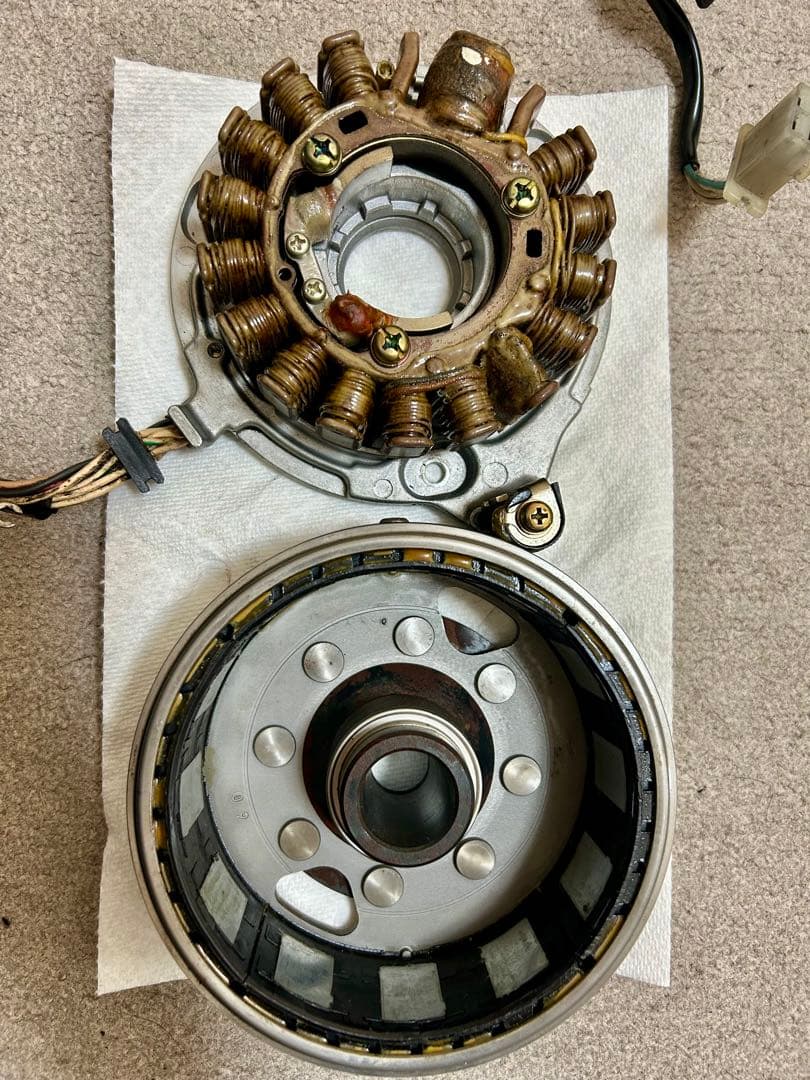 SR400 純正　フライホイール　ジェネレーター　BN1425