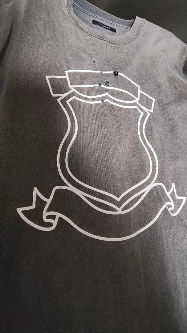 【鬼フェード】ナンバーナイン　穴あきtシャツ　サイズ4