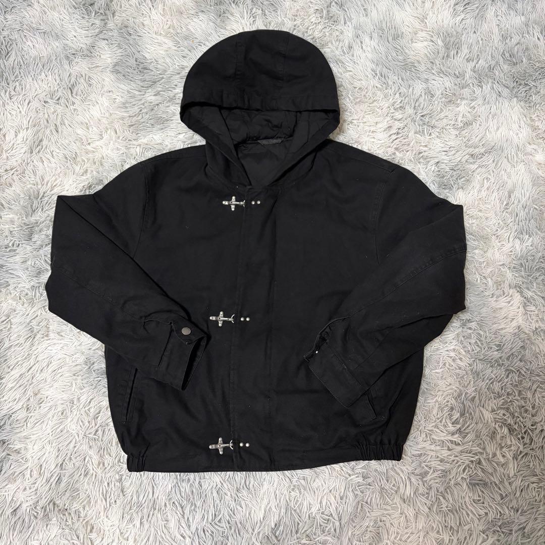ZARA トグルボタン　ジャケット　ファイヤーマンジャケット フード付き