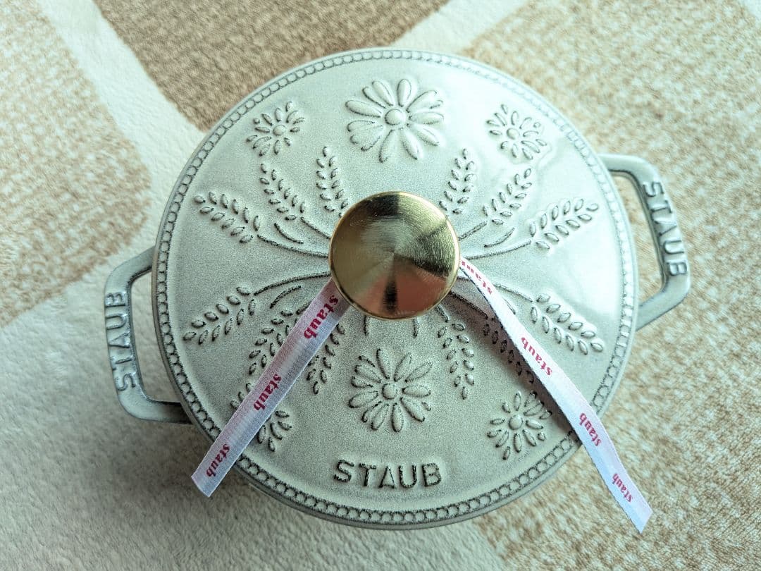 【新品】STAUB ストウブ ワナベS マーガレット カンパーニュ 16cm
