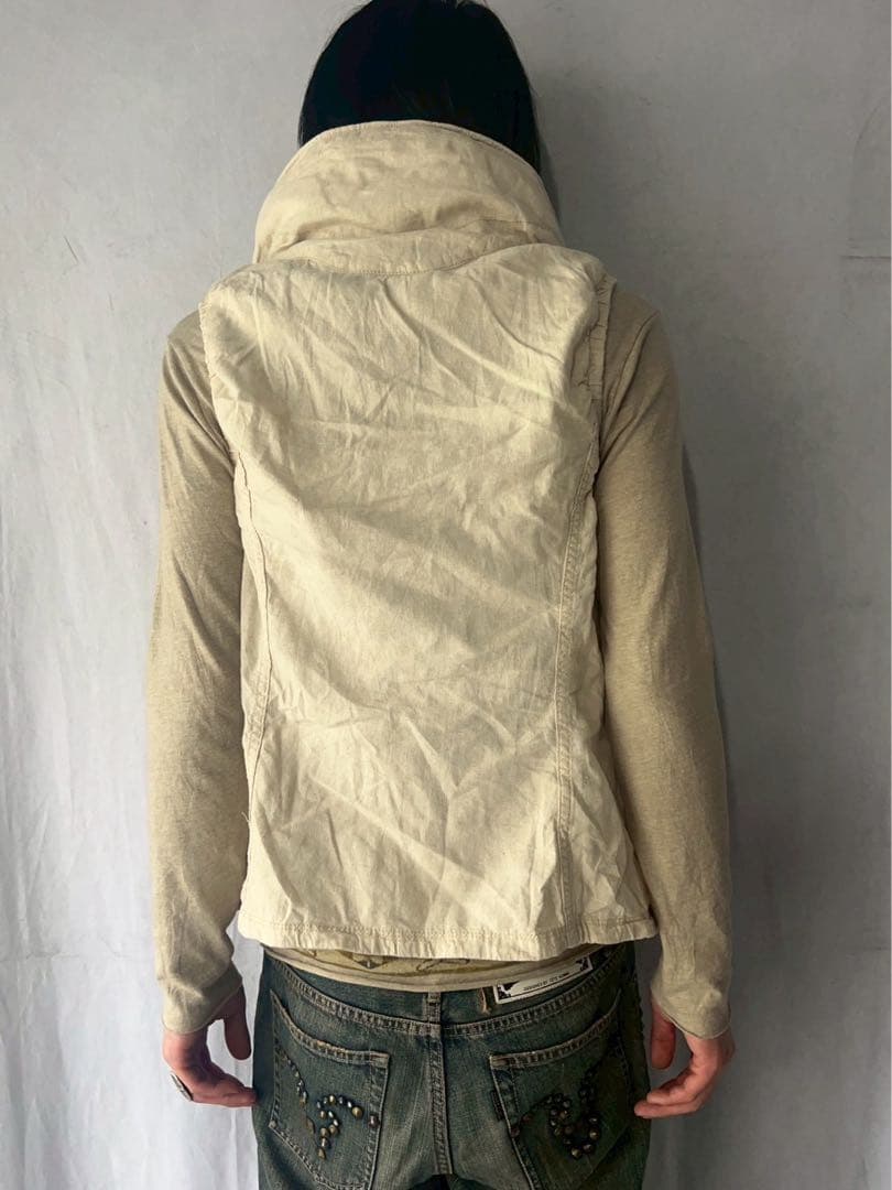 トップス \"GOA\" Gimmick Hoodie Vest