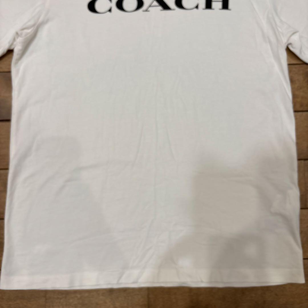 【極美品】COACH コーチ 半袖 Ｔシャツ ロゴ C9693 ホワイト L