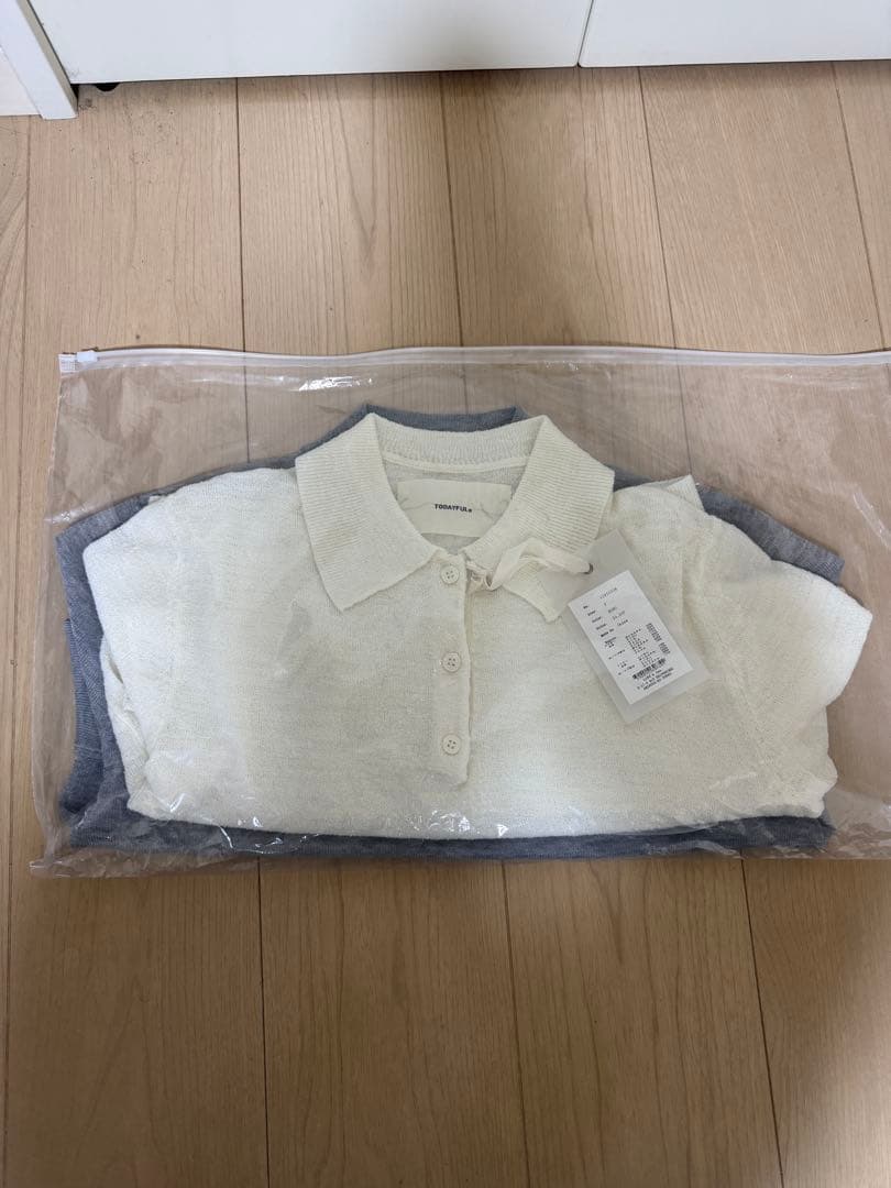 トップス TODAYFUL Layered Polo Knit