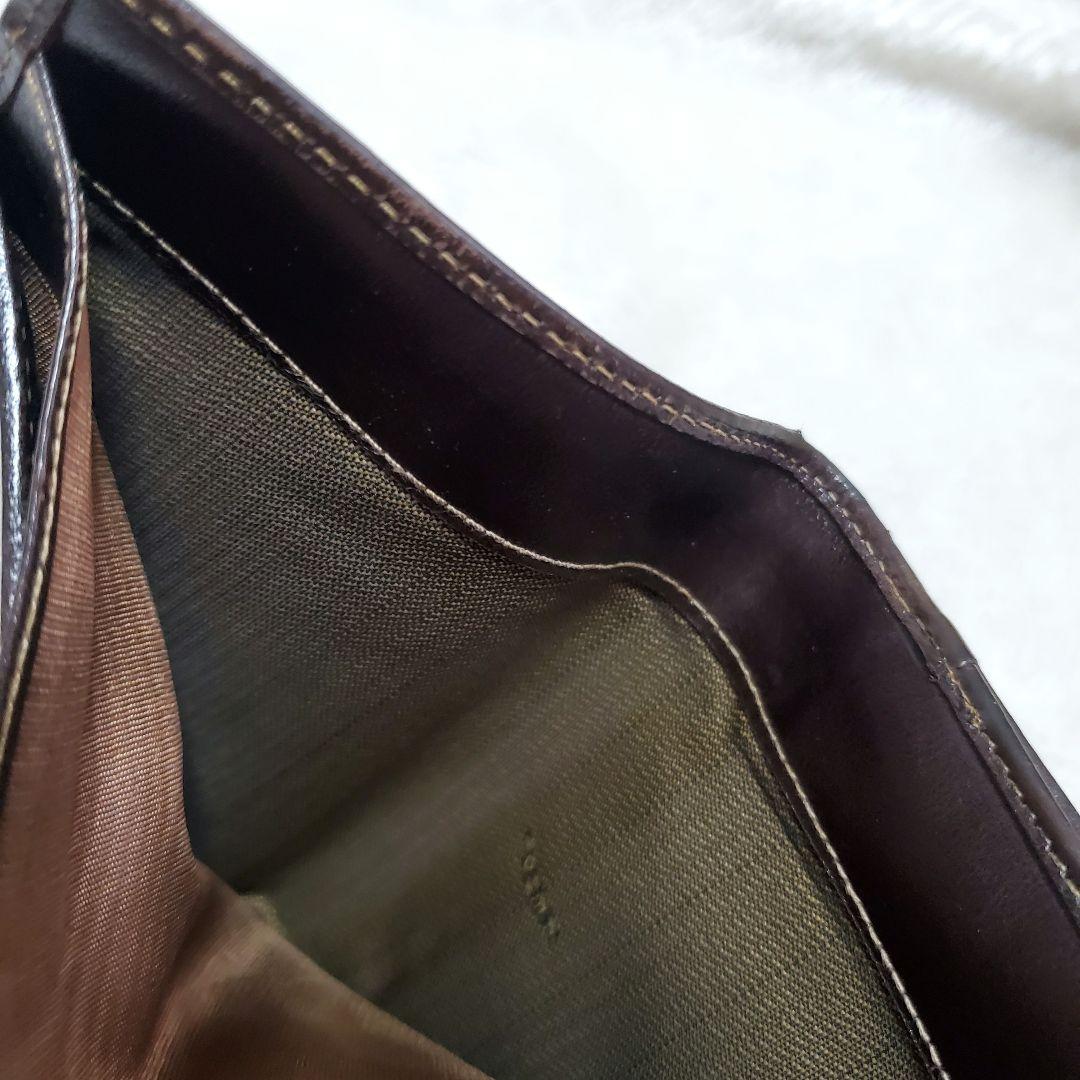 FENDI　フェンディ　二つ折り財布　財布　ズッカ柄　ブラウン