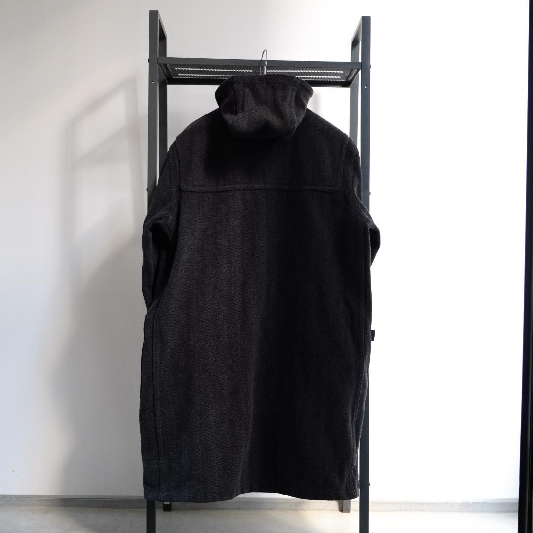 【美品】HELLY HANSEN ヘリンボーン ダッフルコート L ロング丈
