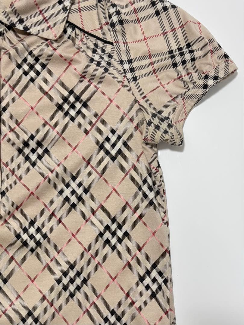 BURBERRY BLUELABEL ノバチェック 半袖　ポロシャツ