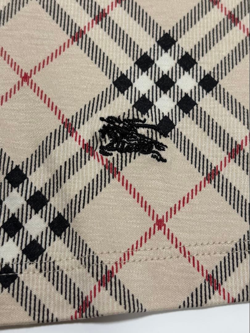 BURBERRY BLUELABEL ノバチェック 半袖　ポロシャツ