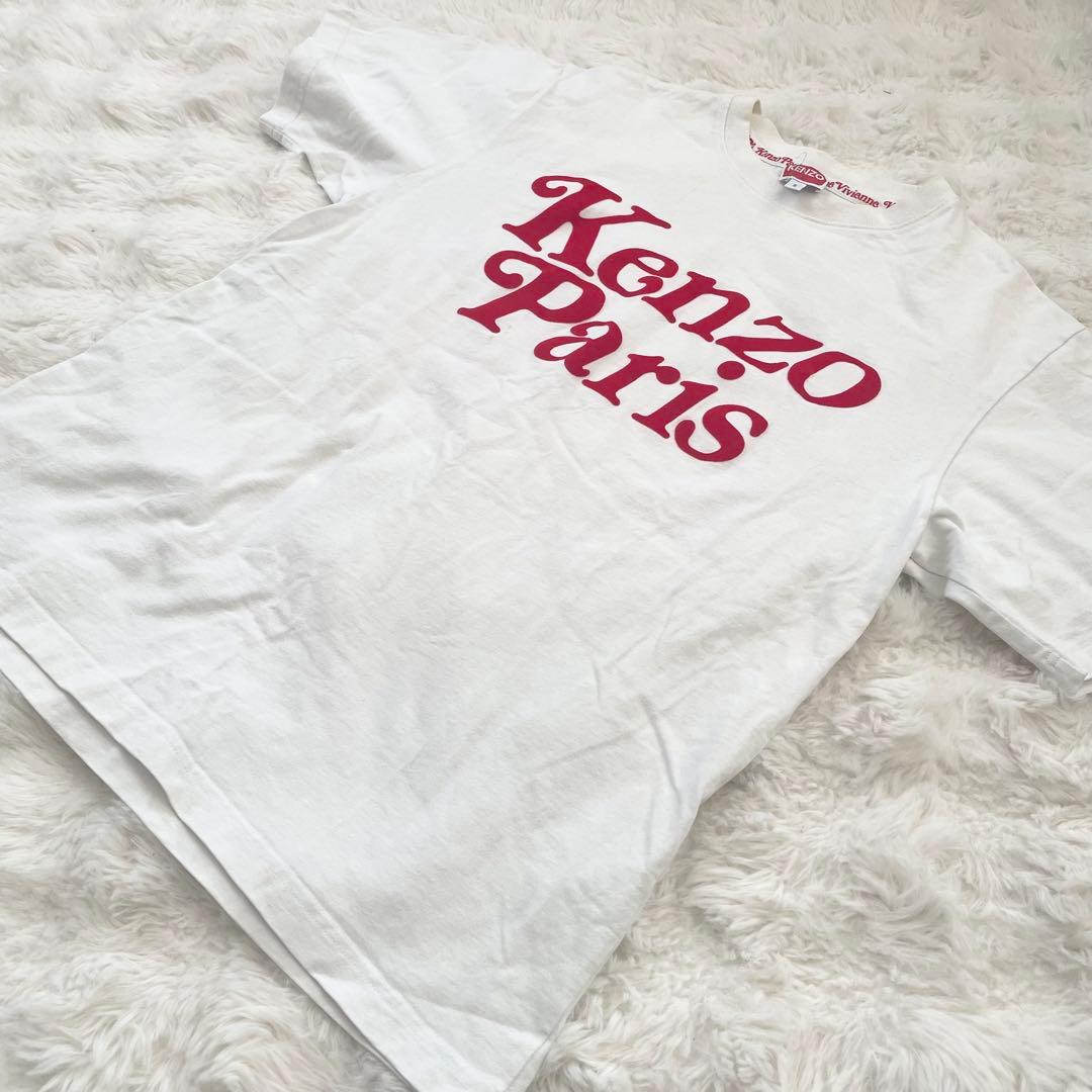 KENZO Tシャツ ロゴT メンズ S 半袖 汚れあり