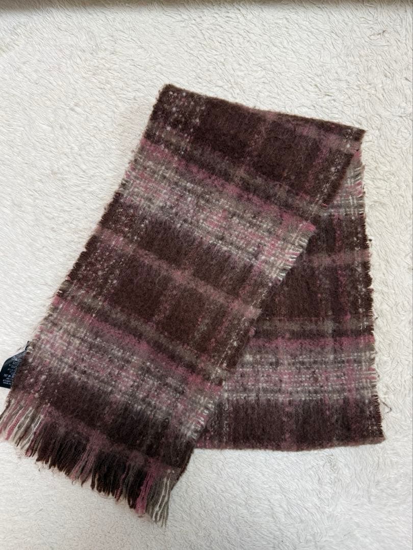 STUSSY 24AW PLAID SCARF プレイドスカーフ マフラー