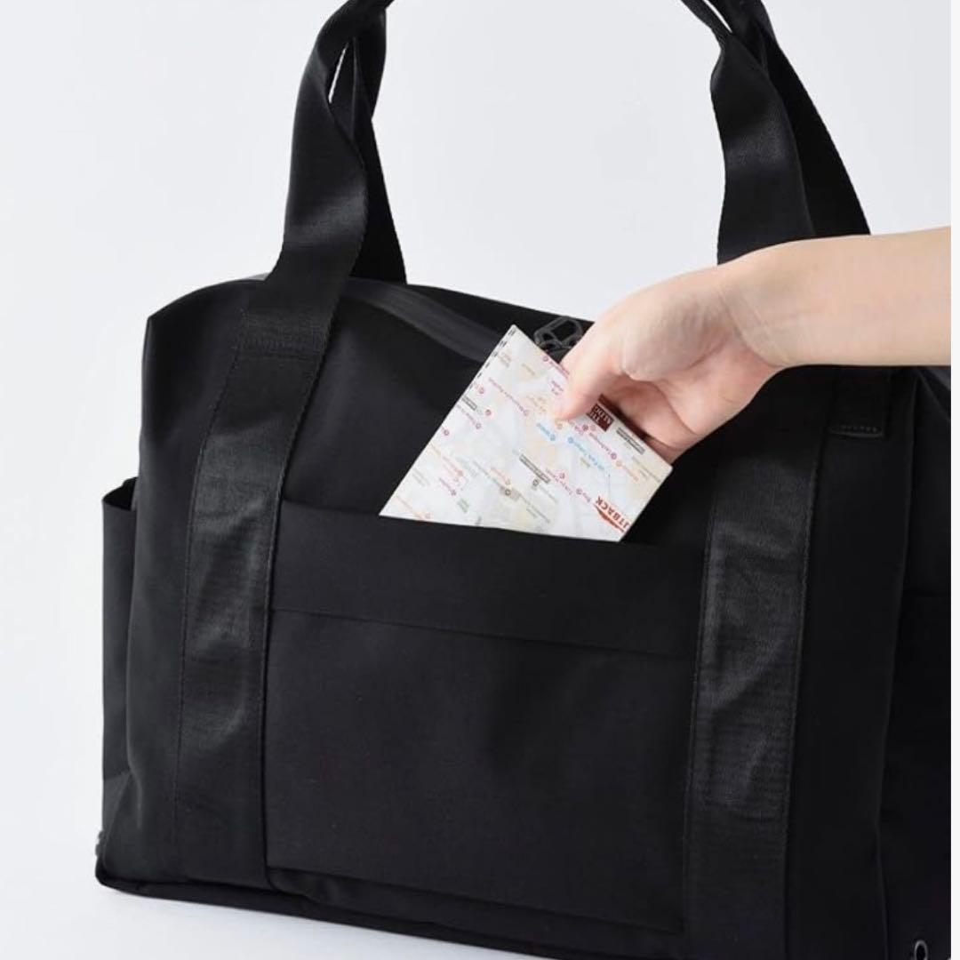 【美品】MILESTO LIKID ボストンバッグ ブラック