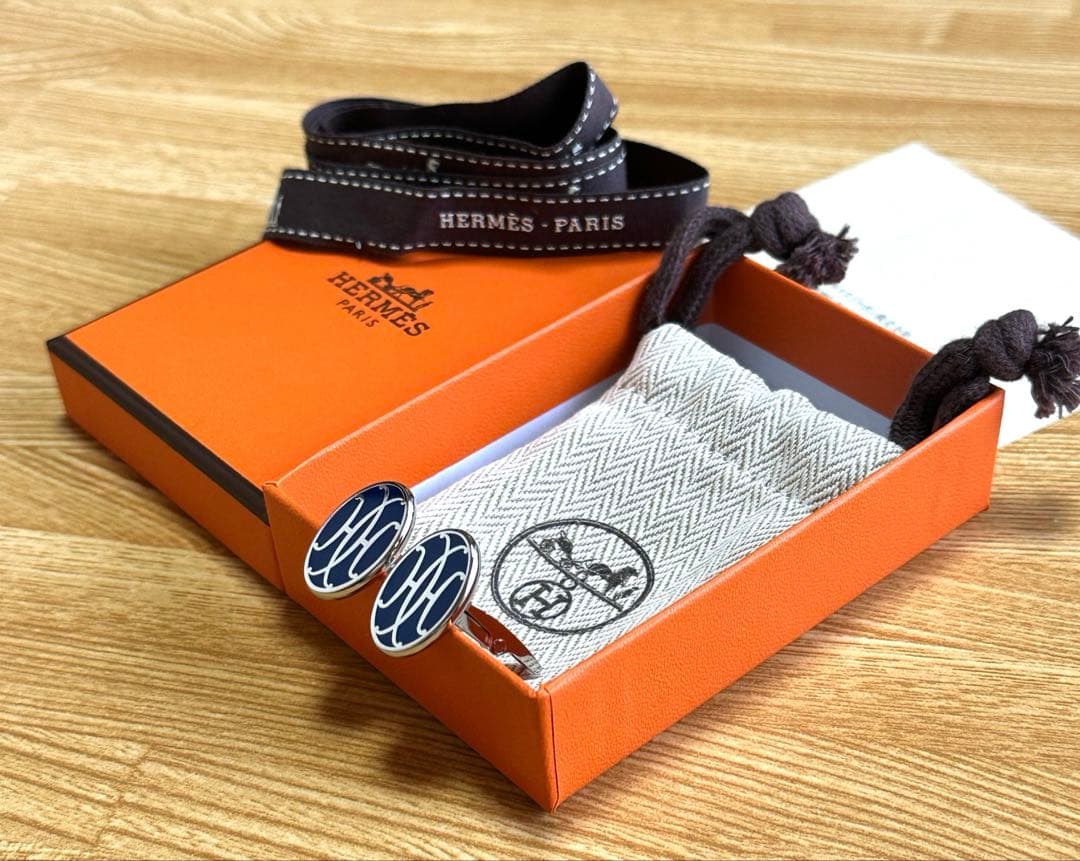 HERMES カフリンクス　Hリフト