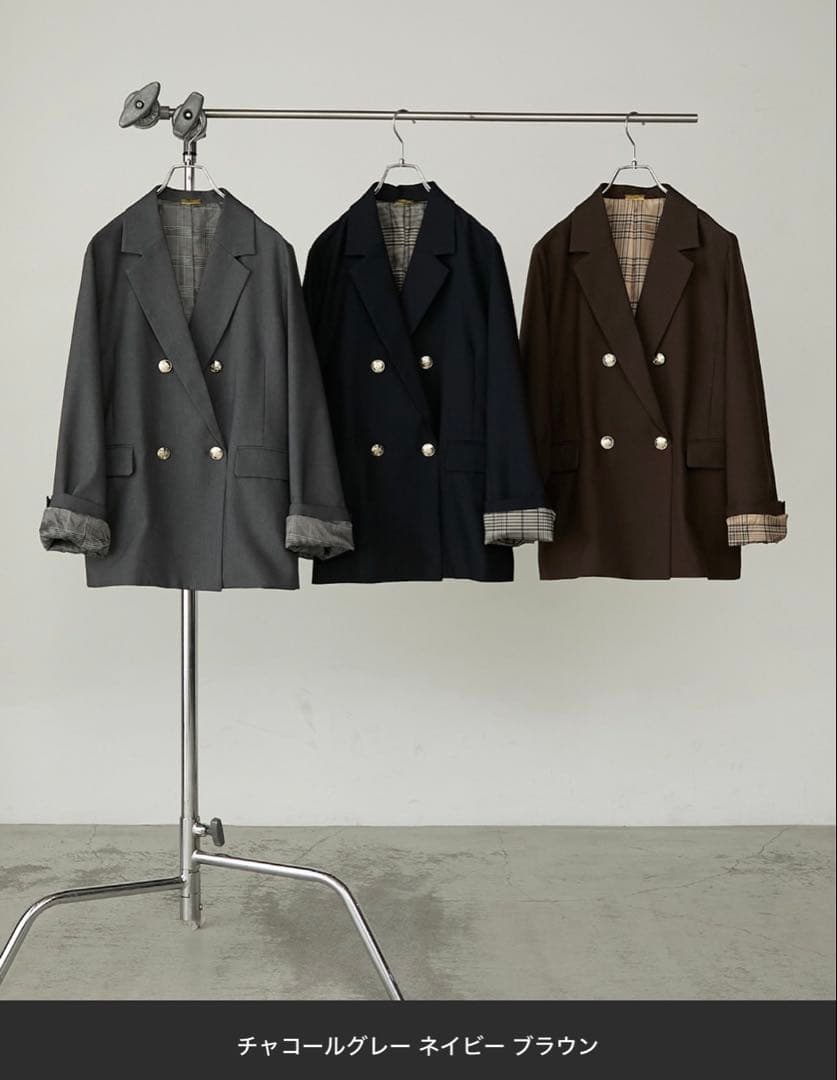 【新品未使用】Cherir Mignon ネイビー テーラードジャケット M