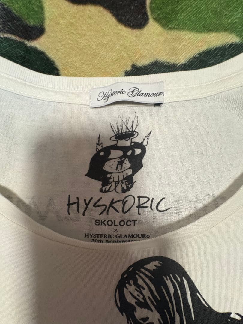 HYSTERIC GLAMOUR HYSKORIC SKOLOCT Tシャツ