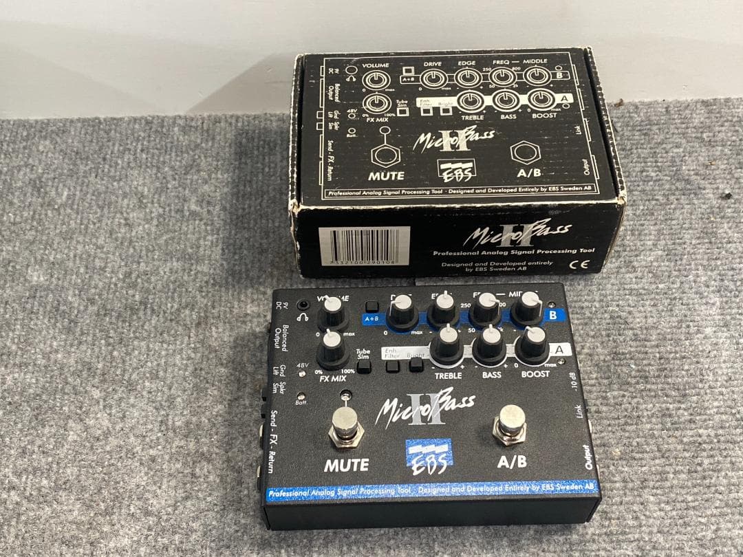 EBS microbass 2 ベースプリアンプ