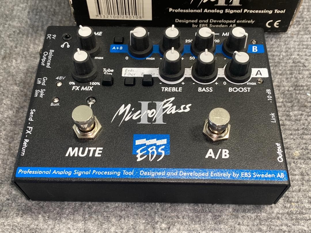 EBS microbass 2 ベースプリアンプ