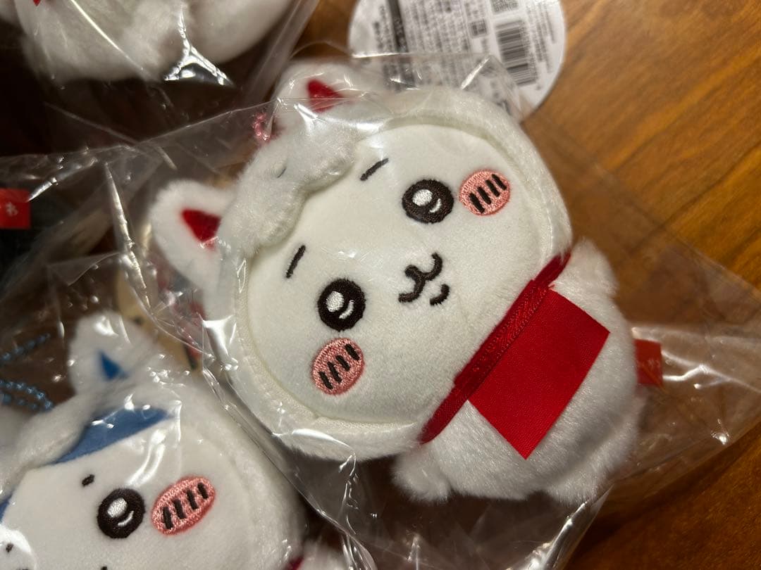 ちいかわ　もぐもぐ本舗　伏見稲荷　だるま　マスコット　ぬいぐるみ　4点セット