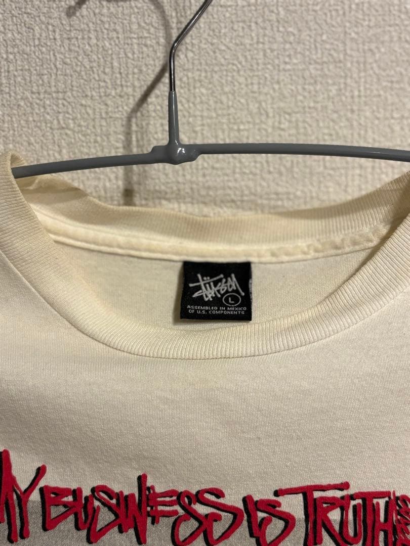 Stussy ピータートッシュ　Tシャツ　Lサイズ