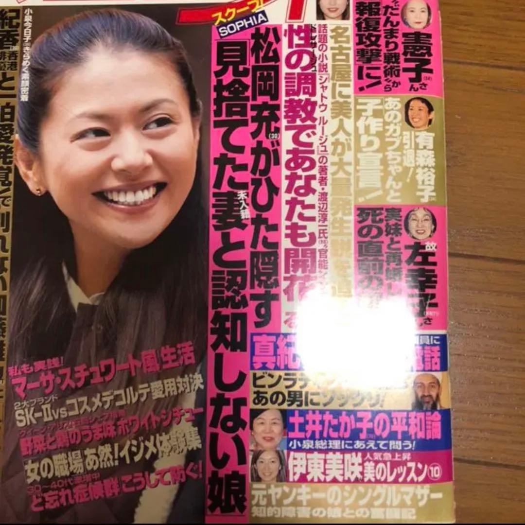 松岡充　週刊誌