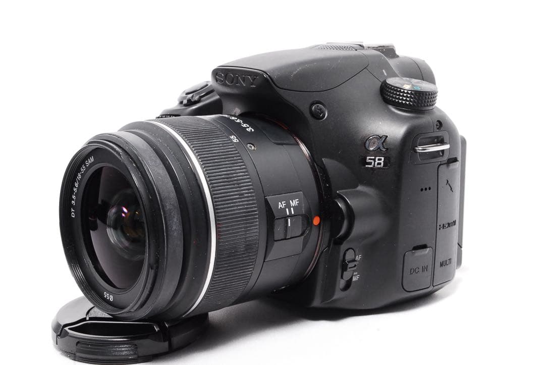 ◆すぐ使える◆SONY α58◆一眼レフカメラ◆超望遠Wレンズ◆ショット数少なめ