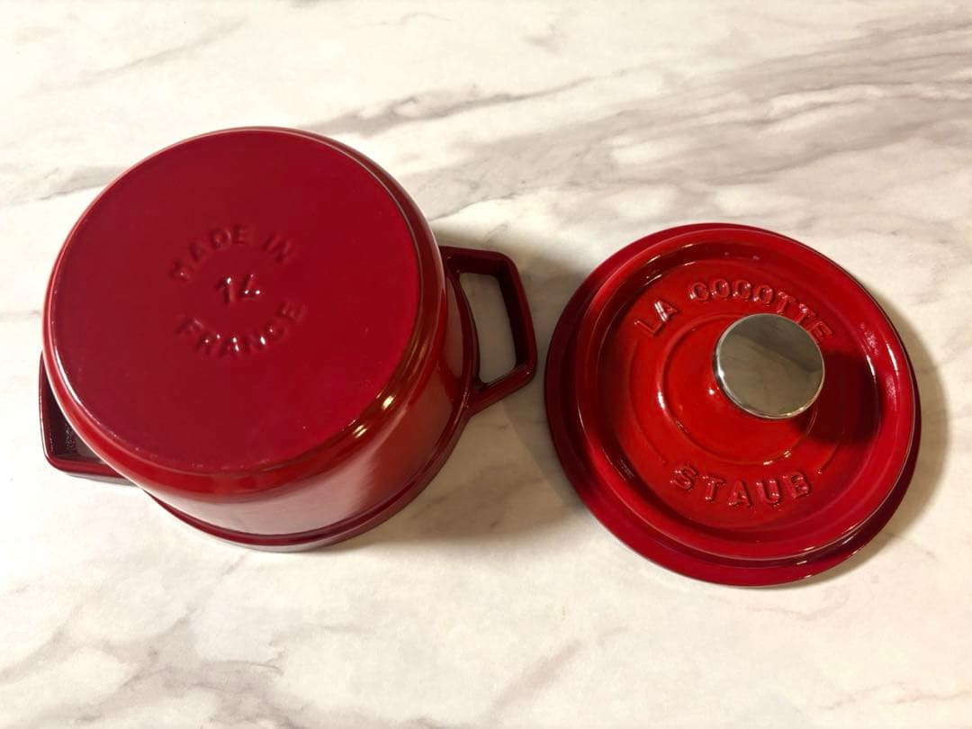 STAUB ピコ・ココット　14cm ラウンド　チェリー