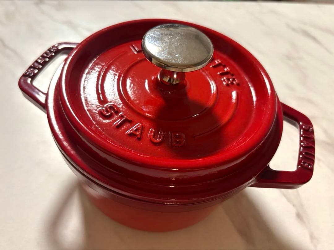 STAUB ピコ・ココット　14cm ラウンド　チェリー