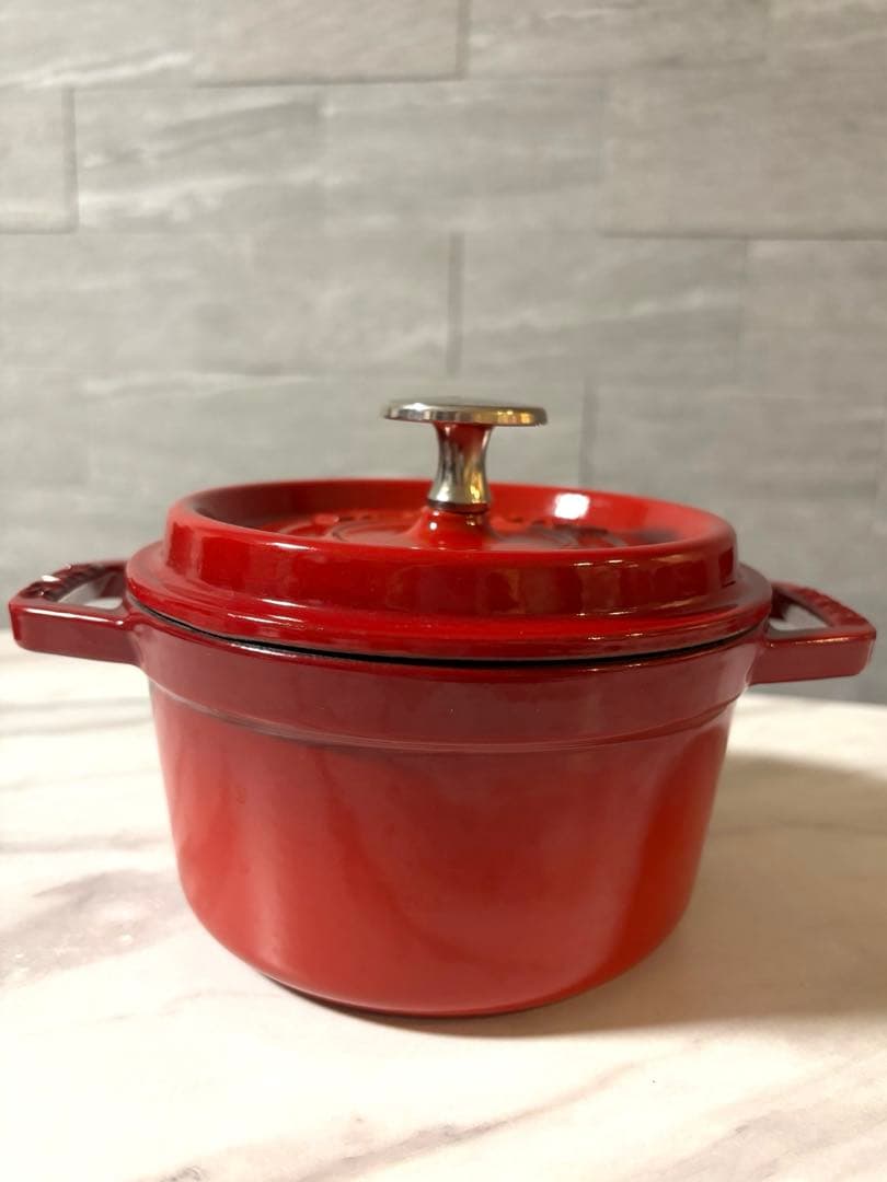 STAUB ピコ・ココット　14cm ラウンド　チェリー