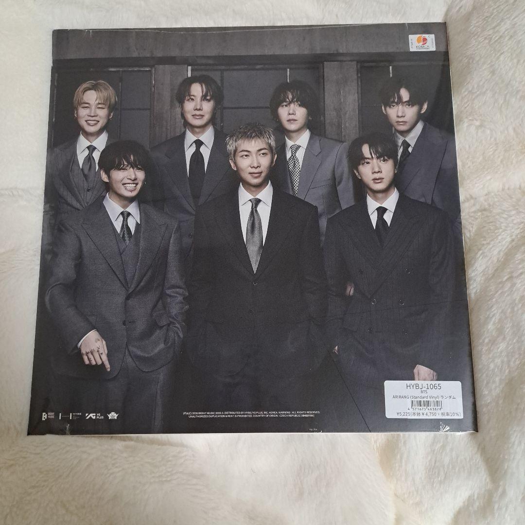 BTS ARIRANG Standard Vinyl LP　SUGA　ユンギ