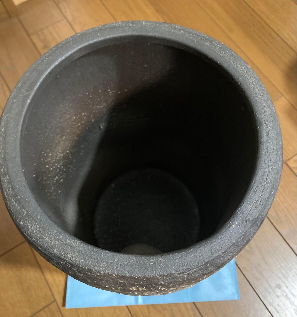 信楽焼フクロウ付き傘立て