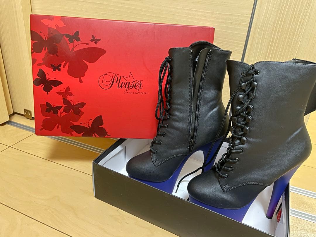 ★美品★Pleaser(プリーザー) ハイヒールブーツ　ポールダンス　ダンス