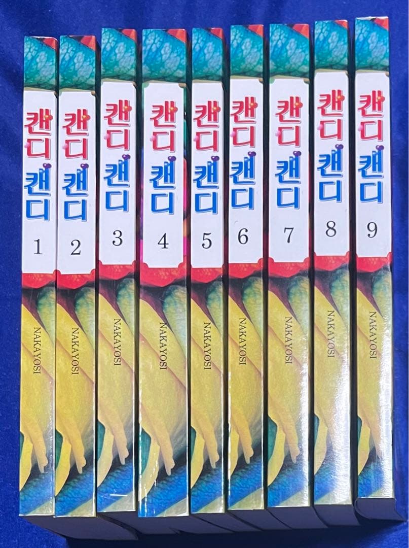 【韓国語版】キャンディ♡キャンディ・全9巻 / いがらしゆみこ