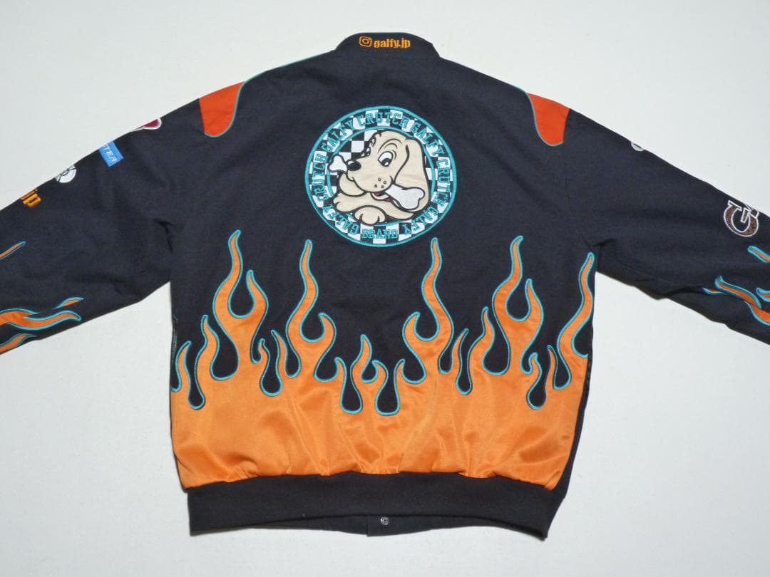 べべ　GALFY　ガルフィー　レーシングジャケット　綿　マルチカラー　L