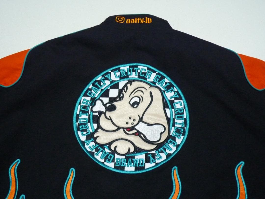 べべ　GALFY　ガルフィー　レーシングジャケット　綿　マルチカラー　L