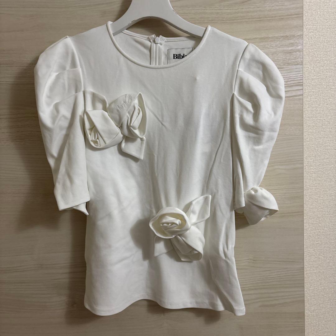【新品】Bibiy. ROSETTE TEE