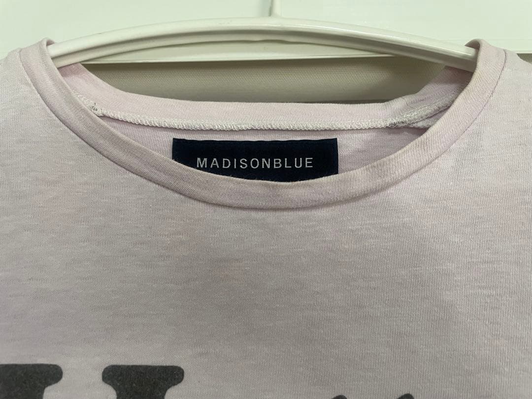 マディソンブルー HelloTシャツ パープル 00