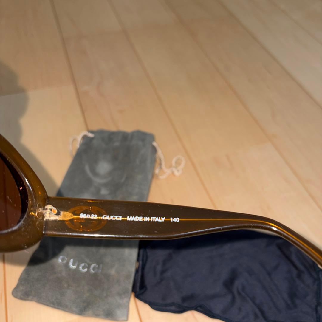 GUCCI サングラス GG2400/N/S ブラウン ケース付き グッチ