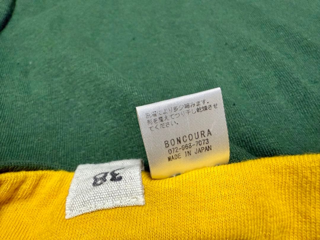 《未使用に近い》BONCOURA リバーシブルTシャツ 38
