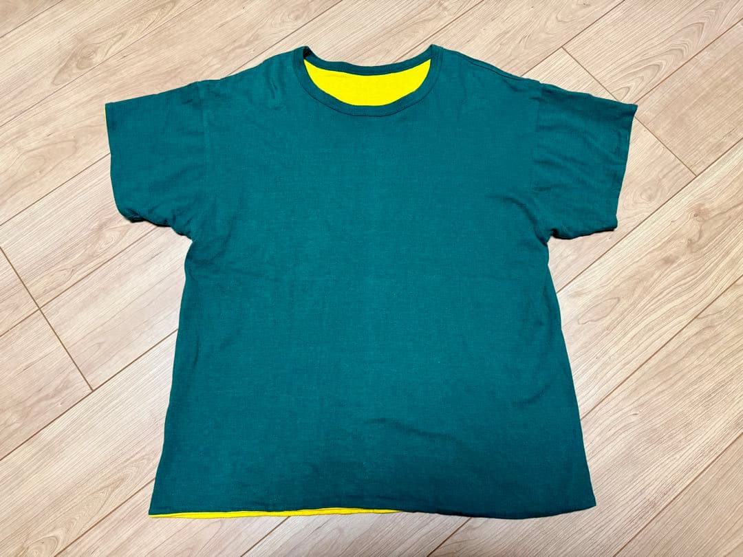 《未使用に近い》BONCOURA リバーシブルTシャツ 38