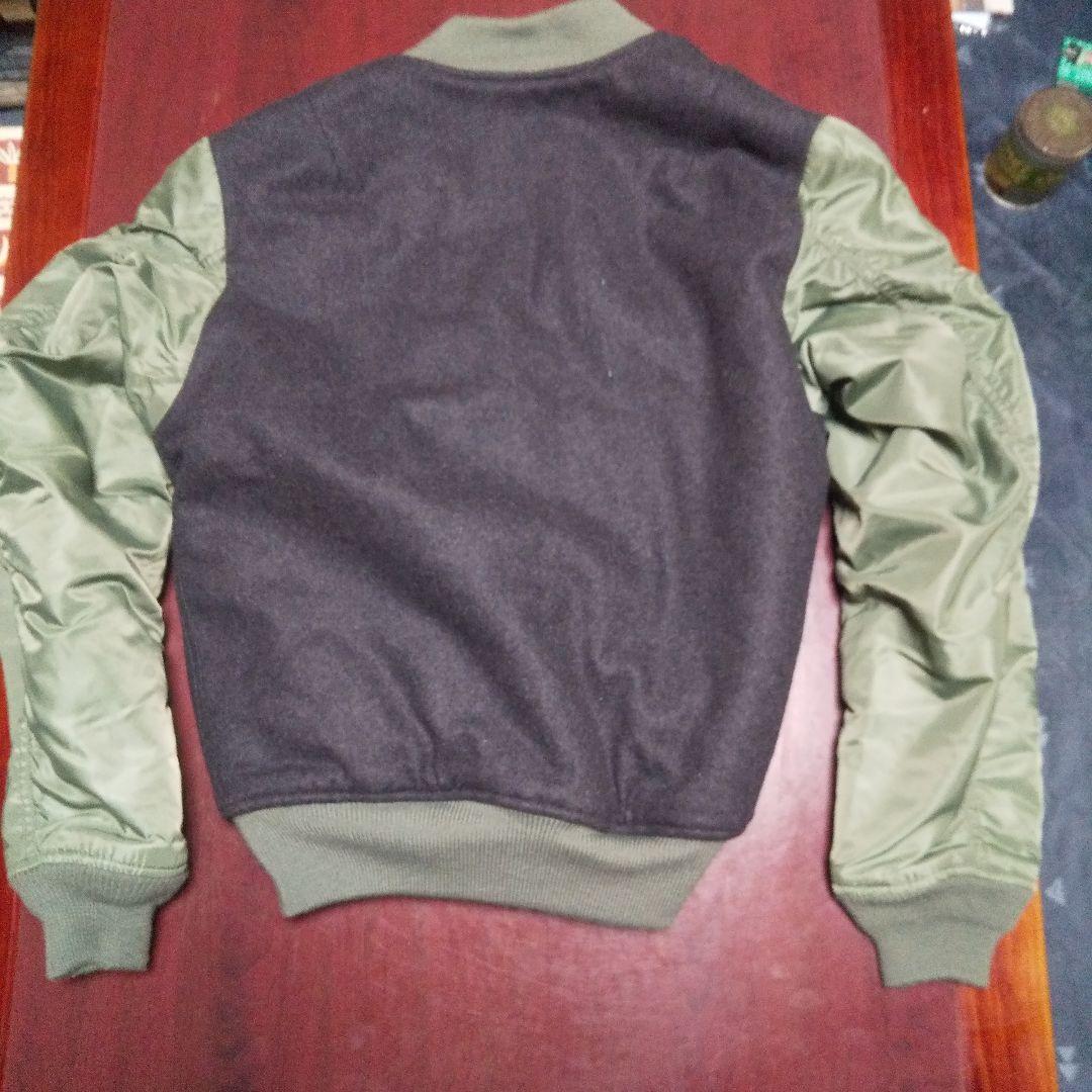 Schott MA-1 GRIZZLYジャケット 美品 Sサイズ（ねこ）