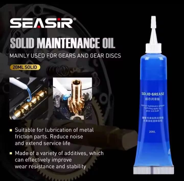216g 8kg Seasir プロスペック スピニングリール オイル・グリス