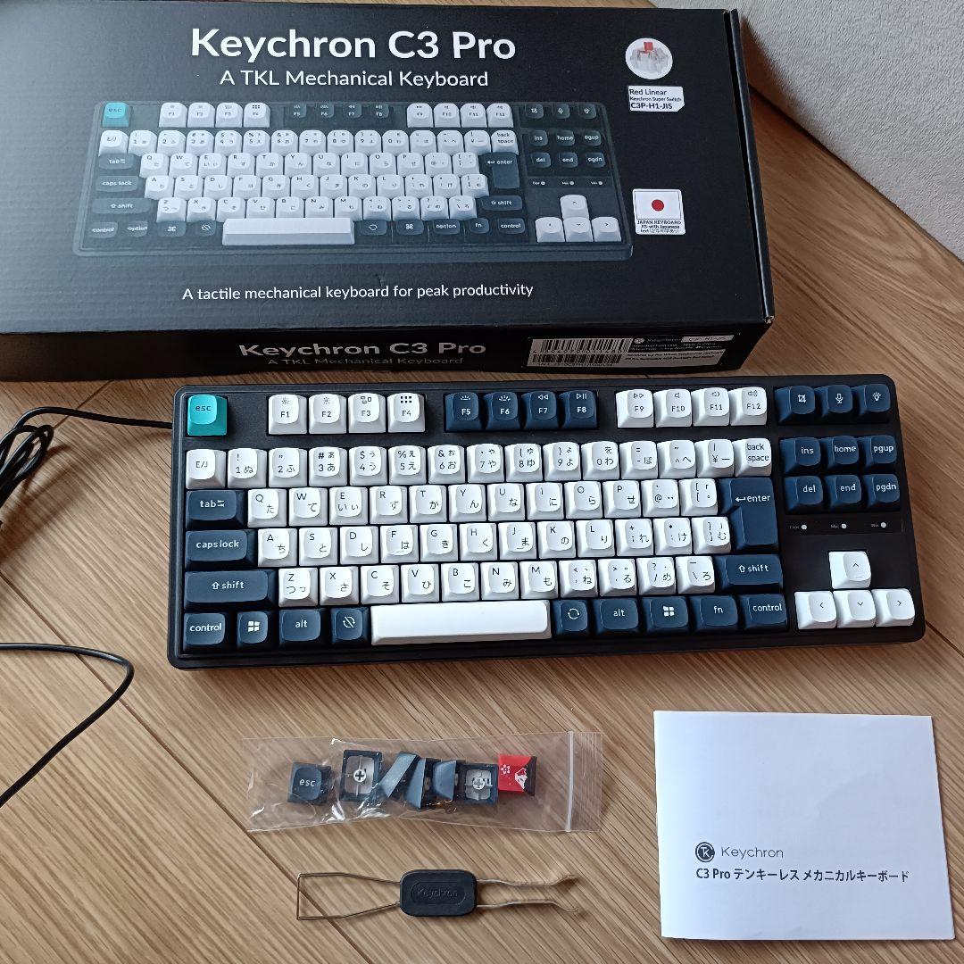 Keychron C3 Pro メカニカルキーボード 赤軸