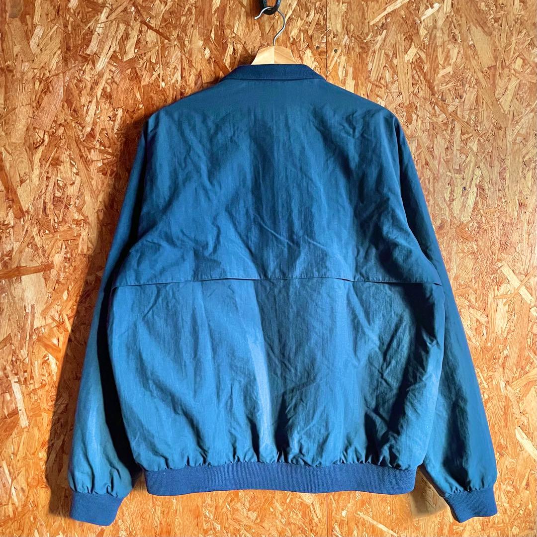 90s OLD L.L.Bean ハリントンジャケット 裏地チェック ネイビー