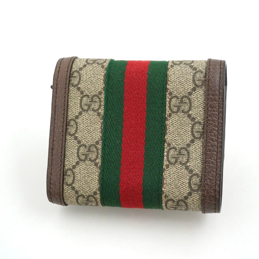 ✨新品未使用・箱付き✨　GUCCI ミニ財布　マーモント　シェリーライン　GG