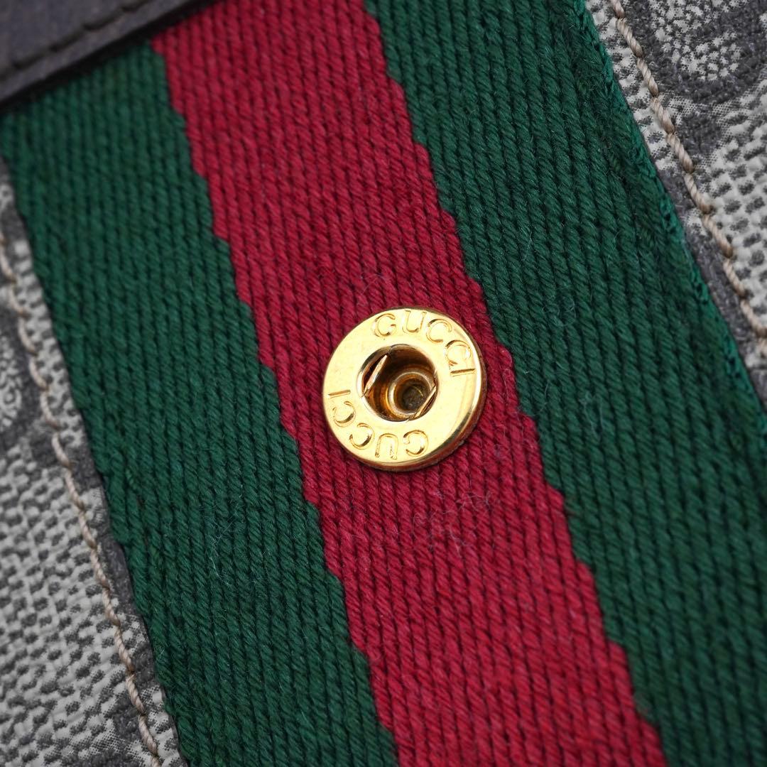 ✨新品未使用・箱付き✨　GUCCI ミニ財布　マーモント　シェリーライン　GG