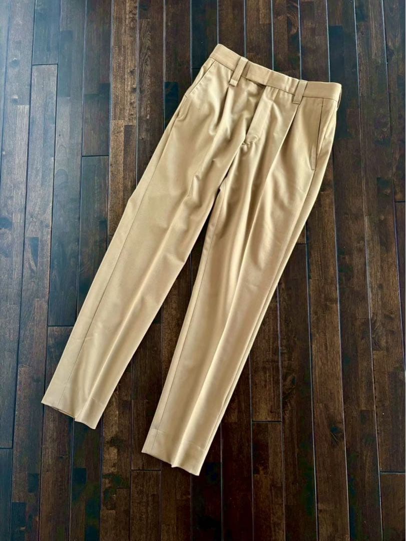 メゾンスペシャル/未使用近 19AW セットアップ ウール ベージュ 46