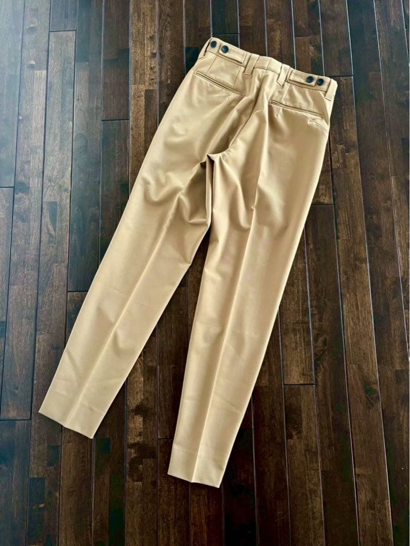メゾンスペシャル/未使用近 19AW セットアップ ウール ベージュ 46